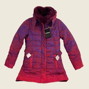 Desigual Girls Ombre Padded Coat